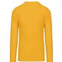 Kariban T-shirt homme manches longues encolure ronde yellow