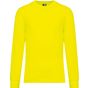 WK-Designed-To-Work Sweat-shirt unisexe écoresponsable polyester/coton fluorescent_yellow