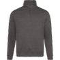 AWDis Just Hoods Sophomore 1/4 zip sweat charcoal