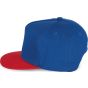 K-up Casquette enfant Snapback - 5 panneaux royal_blue/red