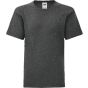 fruit of the loom Kids Iconic 150 T dark heather grey