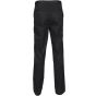 Henbury Men's 65/35 flat front chino  black