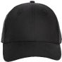K-up Casquette en coton et polyester recyclés K-loop tracking - 6 panneaux black