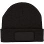K-up Bonnet recyclé avec patch black