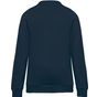 WK Designed To Work Sweat-shirt Day To Day zip poche contrastée unisexe navy/silver