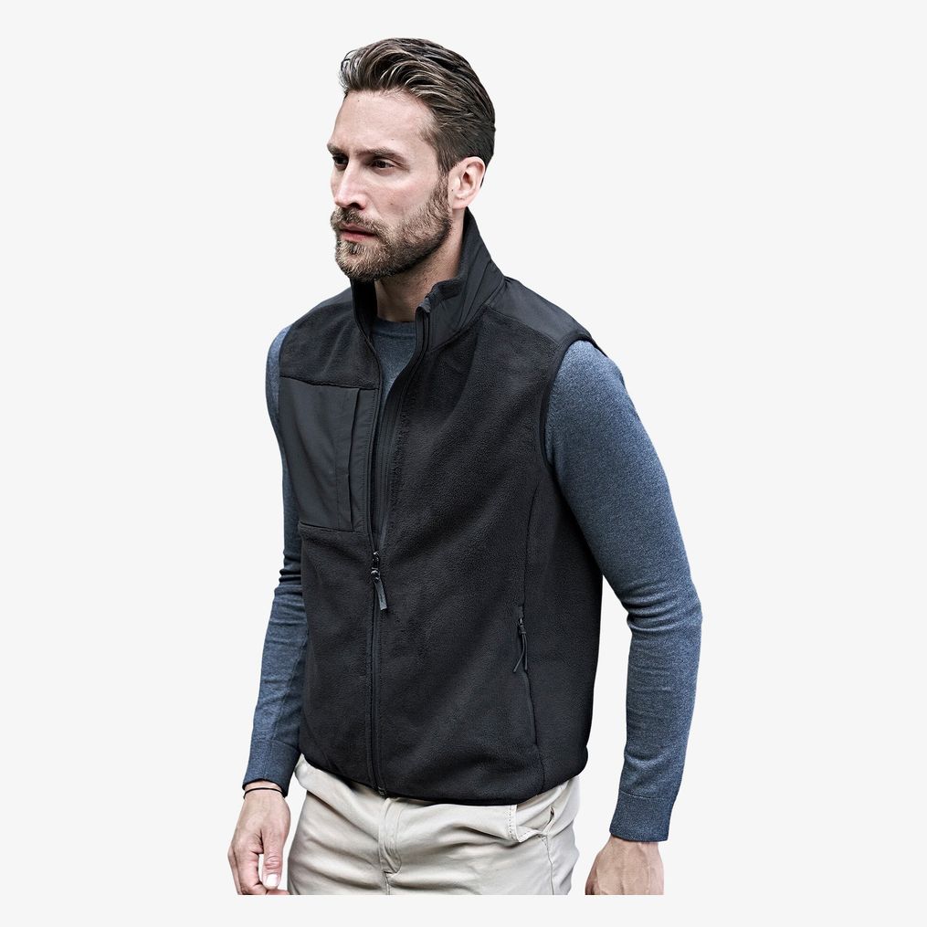 Mountain fleece bodywarmer tee jays