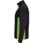 Velilla Blouson softshell bicolore black/lime