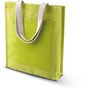 Kimood Sac shopping toile de jute lime_green