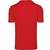 kariban T-shirt col rond manches courtes unisexe  red