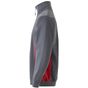 Velilla Sweat bicolore zippé grey/red