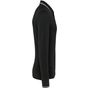 Kariban Polo maille piquée manches longues homme black/light_grey/white