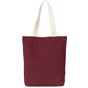 Kimood Sac Shopping recyclé à fond plat rosewood/ecume