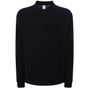 JHK Polo regular man long sleeves black