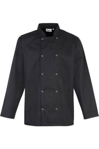 Image produit Veste de cuisine à manches longues et à boutons pression