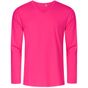 Xo by Promodoro Men´s V-Neck T-Shirt Longsleeve bright_rose