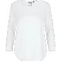 Neutral Ladies 3/4 Sleeve T-Shirt white