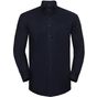 Russell Collection Men’s long sleeve classic oxford shirt bright_navy