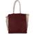 kimood Sac shopping avec soufflet en filet syrah_wine/natural