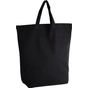 Kimood Sac shopping en coton noir