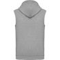 ProAct Sweat-shirt à capuche sans manches unisexe oxford_grey