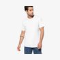 Kariban T-shirt bio col à bords francs manches courtes homme