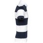 kariban Polo rayé manches courtes unisexe navy/white_stripes