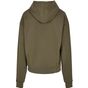 Build Your Brand Ultra Heavy Cotton Box Hoody olive