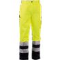 Herock Olympus High Viz Trousers yellow/navy