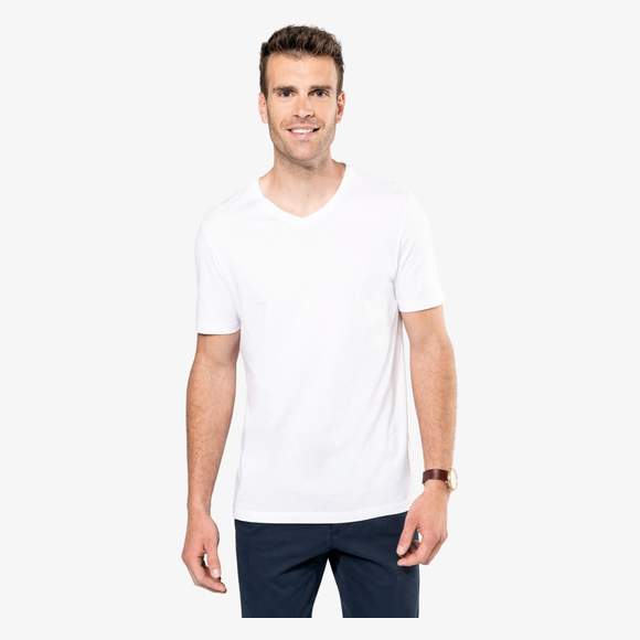 T-shirt Supima® col V manches courtes homme Kariban Premium