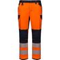 Velilla Pantalon stretch avec genouillères et bandes réfléchissantes navy/fluo_orange