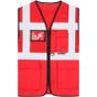 Korntex Multifunctional Hi-Vis mesh-vest Athens Red