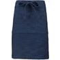 Kariban Tablier polycoton mi-long denim