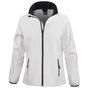 result Womens Printable softshell white/black
