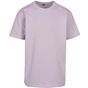 Build Your Brand Heavy Oversize Tee lilac