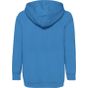 fruit of the loom Kids classic hooded sweat azure blue
