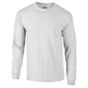 Gildan Adult T-Shirt Ultra-cotton Long Sleeve ash