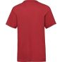 fruit of the loom Kids valueweight T red