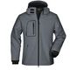 James&Nicholson Men's Winter Softshell Jacket carbon