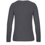 B&C Collection #E150 LSL /Women gris foncé