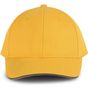 K-up Orlando - Casquette 6 panneaux yellow/slate_grey
