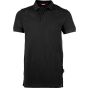 HRM Men's Heavy Performance Polo Black