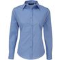 Premier Chemisier popeline à manches longues pour femme mid_blue