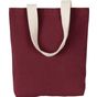 Kimood Sac Shopping recyclé à fond plat rosewood/ecume