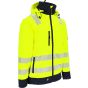 Herock Gregor High Viz Softshell Jacket yellow/navy