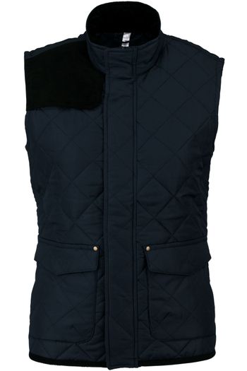 Bodywarmer matelassé femme - Navy/black