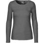 Neutral Ladies Long Sleeve T-Shirt dark_heather