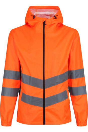Image produit Men's Hi-Vis Pro Waterproof Reflective Packaway Work Jacket