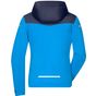 James&Nicholson Ladies´ Allweather Jacket bright_blue/navy/bright_blue