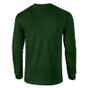 Gildan Adult T-Shirt Ultra-cotton Long Sleeve forest_green