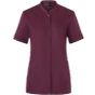 karlowsky Women's Short-Sleeve Chef Jacket Green Generation Sustainable GRS Aubergine